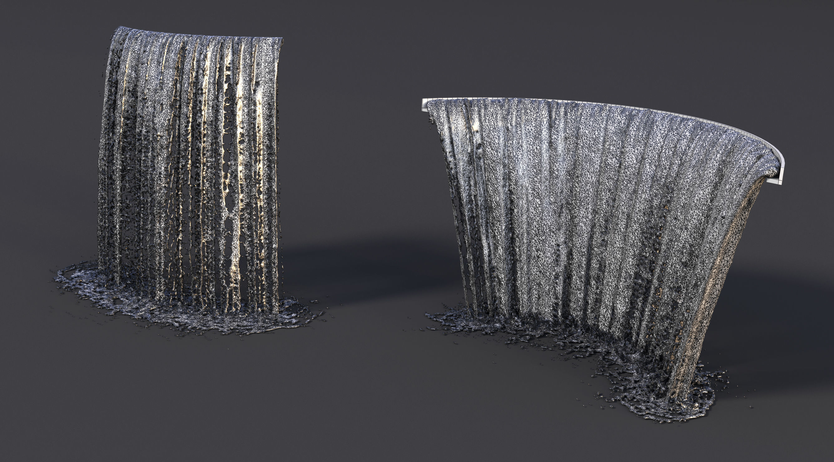 Waterfalls Collection 13 3D models 3D model_2