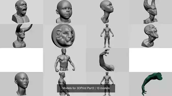 Models for 3DPrint Part3 3D Model Collection