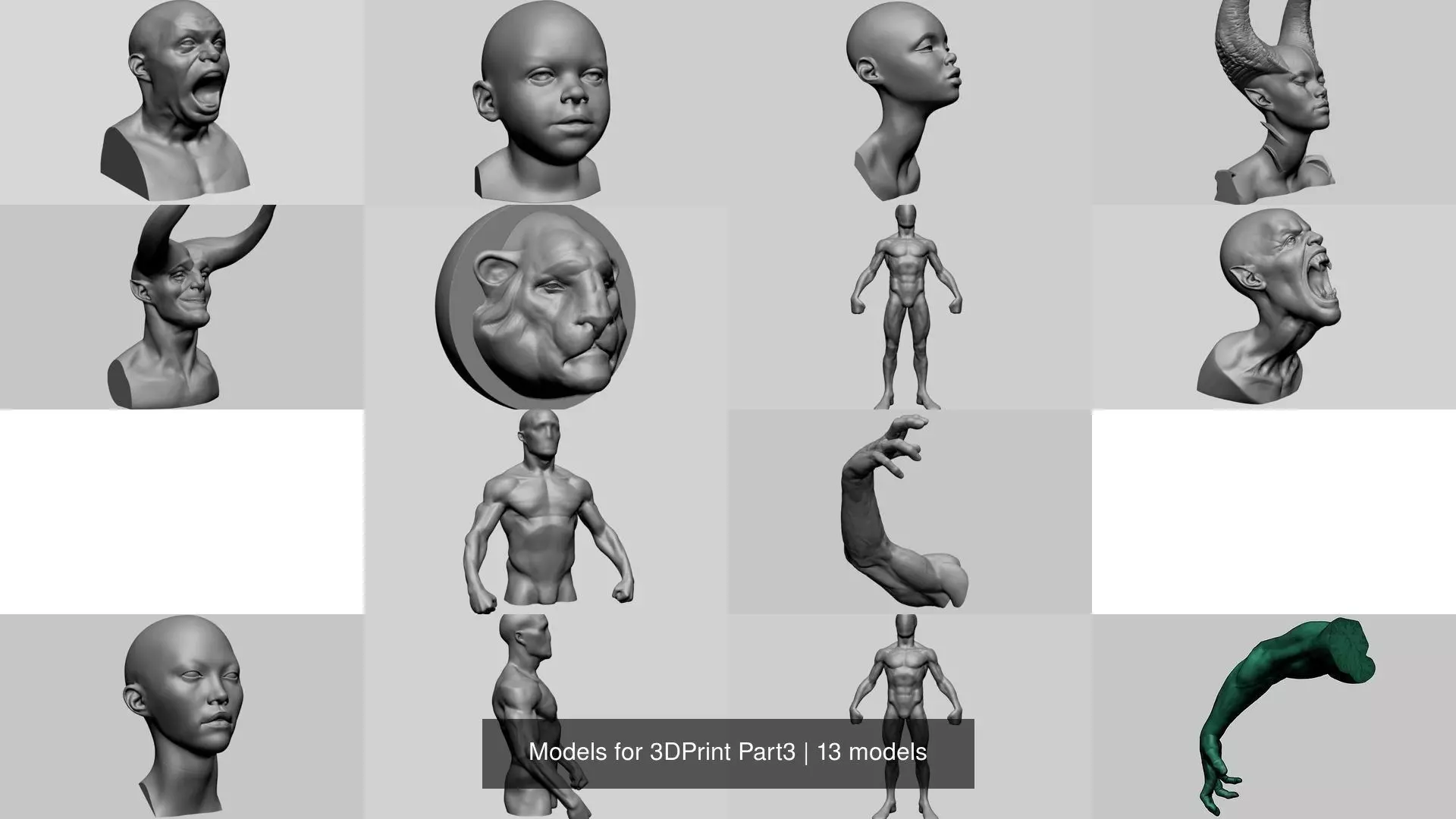 Models for 3DPrint Part3 3D Model Collection_0