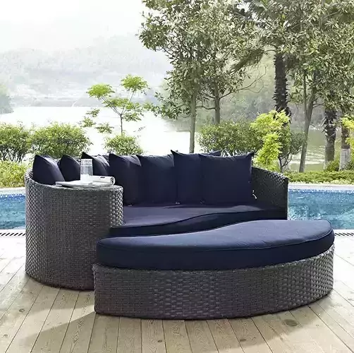 Mucha Wide Outdoor Patio Daybed