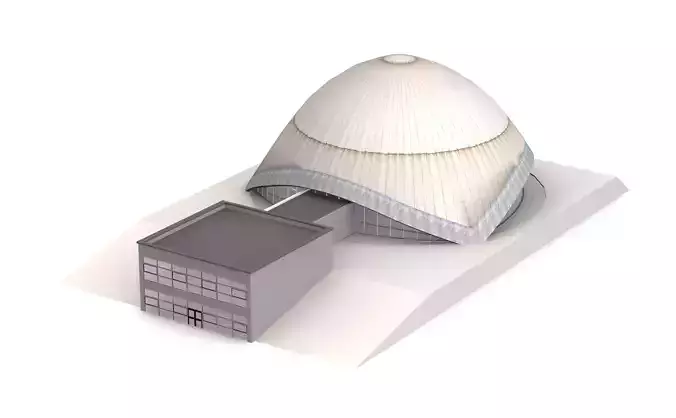 Planetarium Bochum 3D model