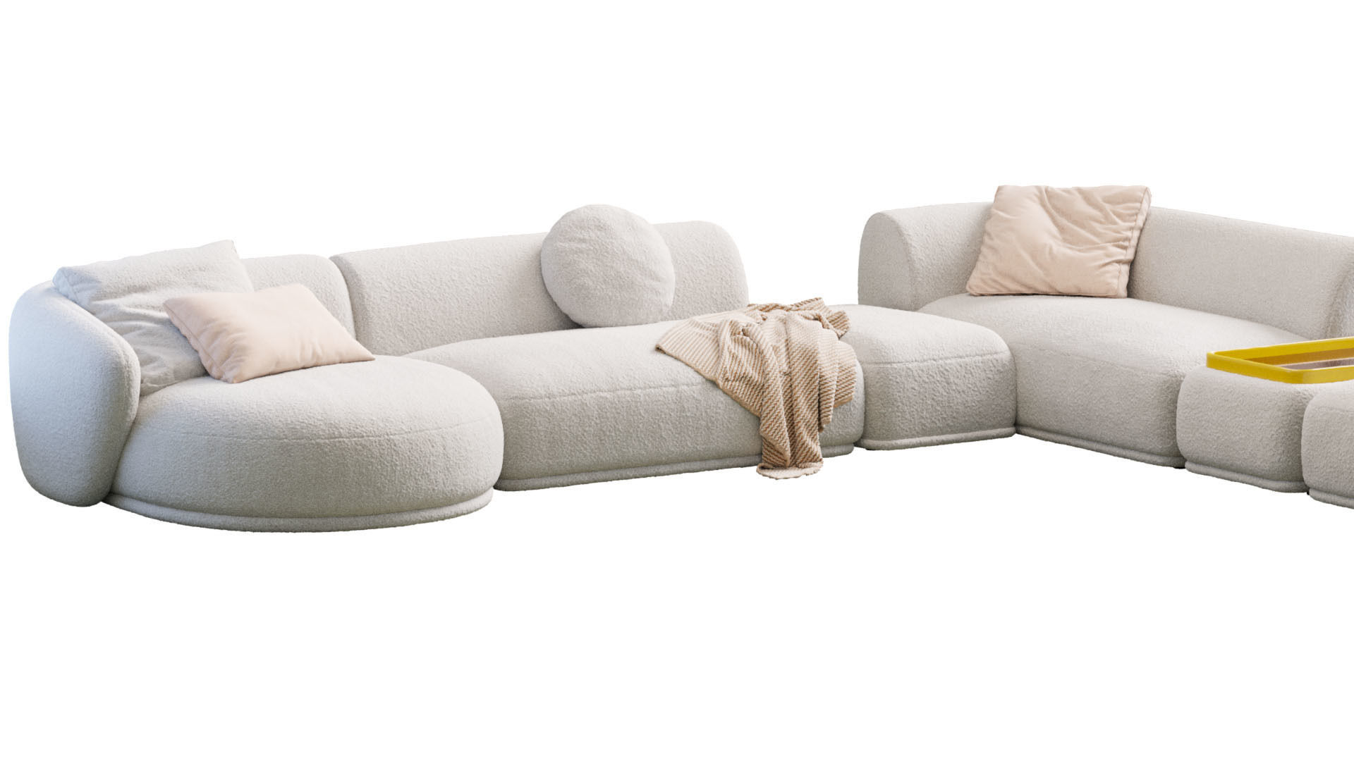 Sofa Rene By Meridiani 3D model_8