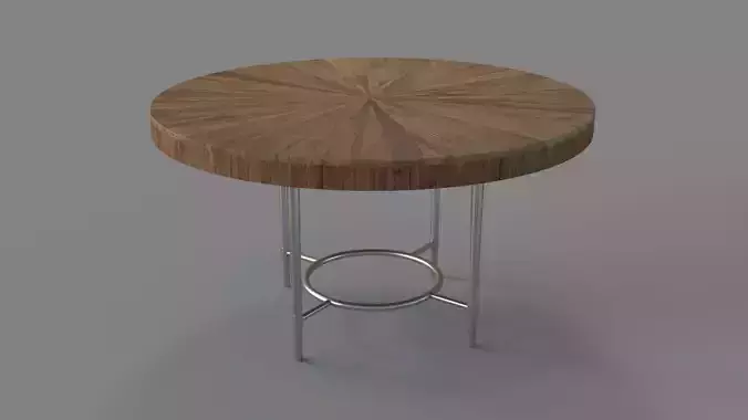 LUsine 54in Round Dining Table