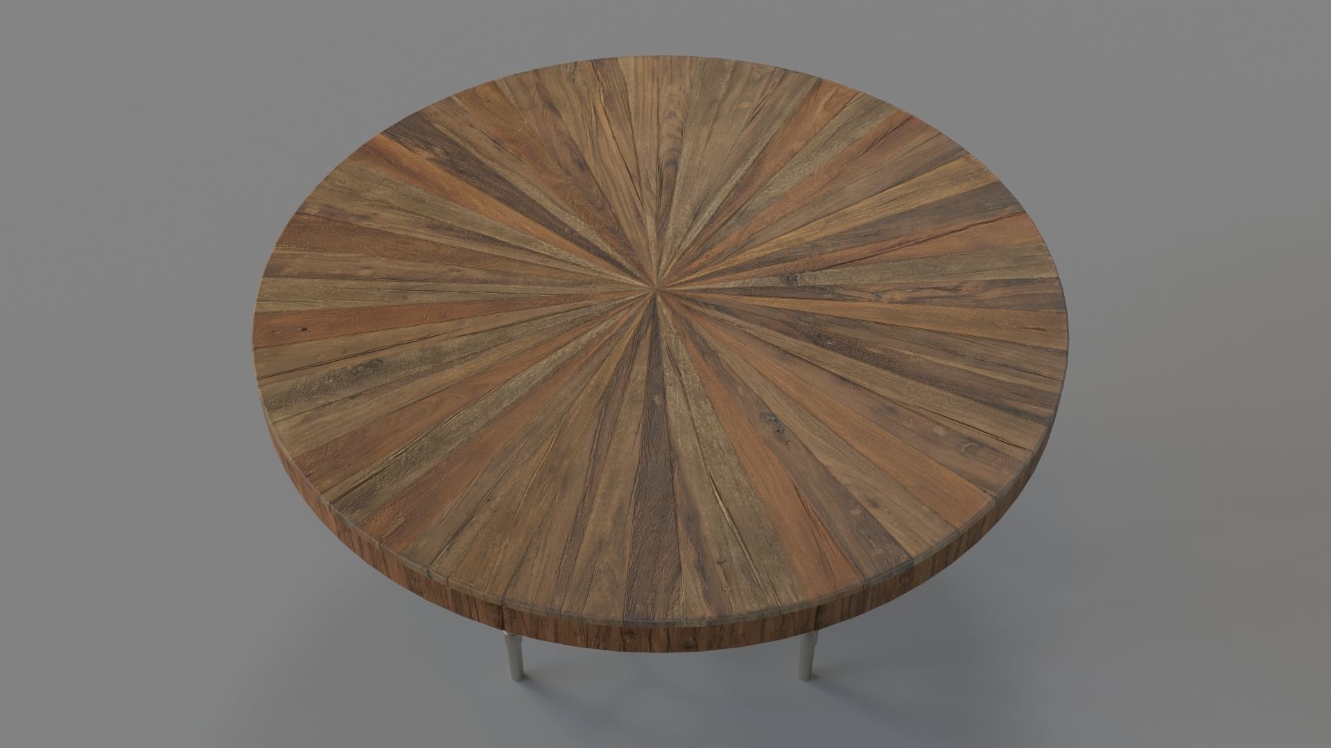 LUsine 54in Round Dining Table 3D model_3