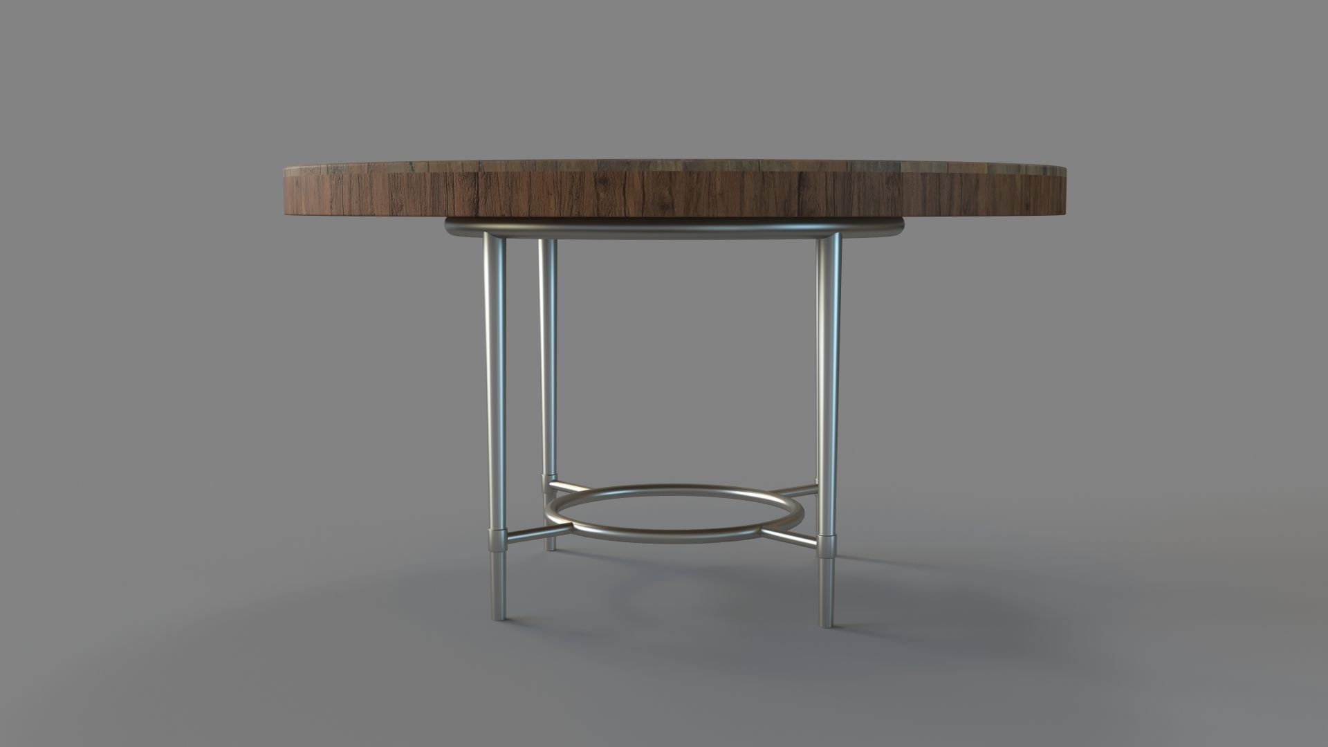 LUsine 54in Round Dining Table 3D model_4