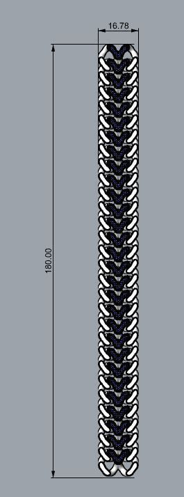 Heart Chain 3D print model_8