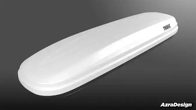Thule Pulse Alpine - Car Roof Box - High Poly 3D model