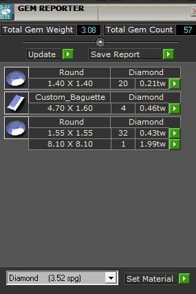 Round diamond ring 3585 3D print model 3D print model_8