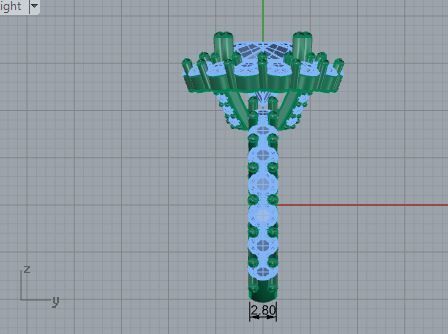 Sunny diamond ring 3587 3D print model 3D print model_6