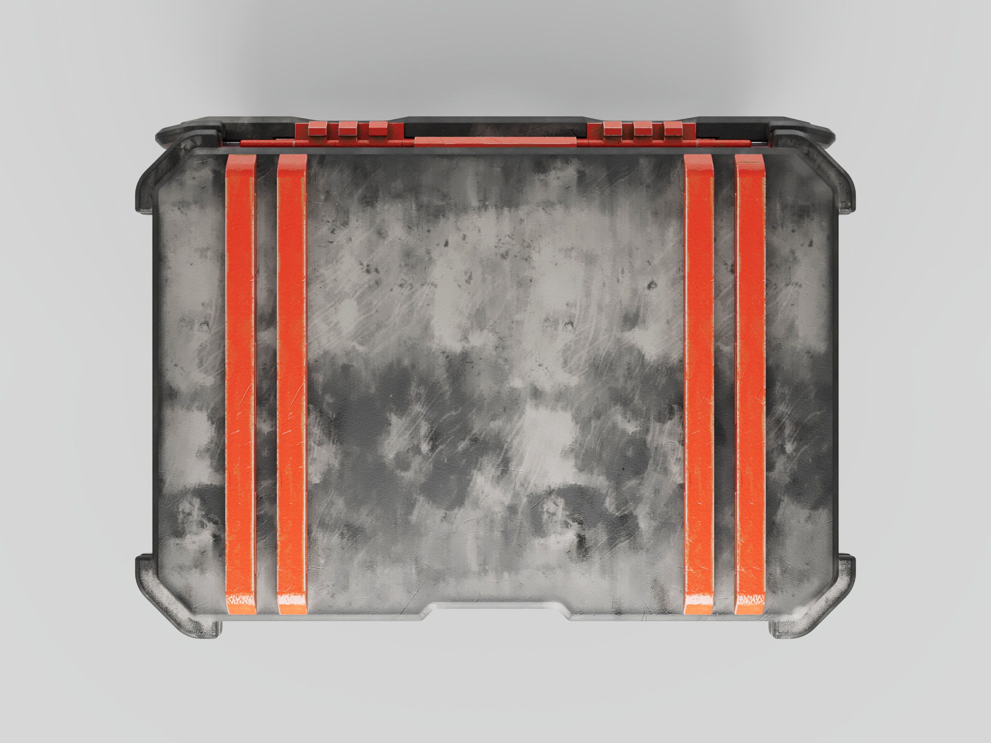 Cyber Scifi Laptop 3D model_10
