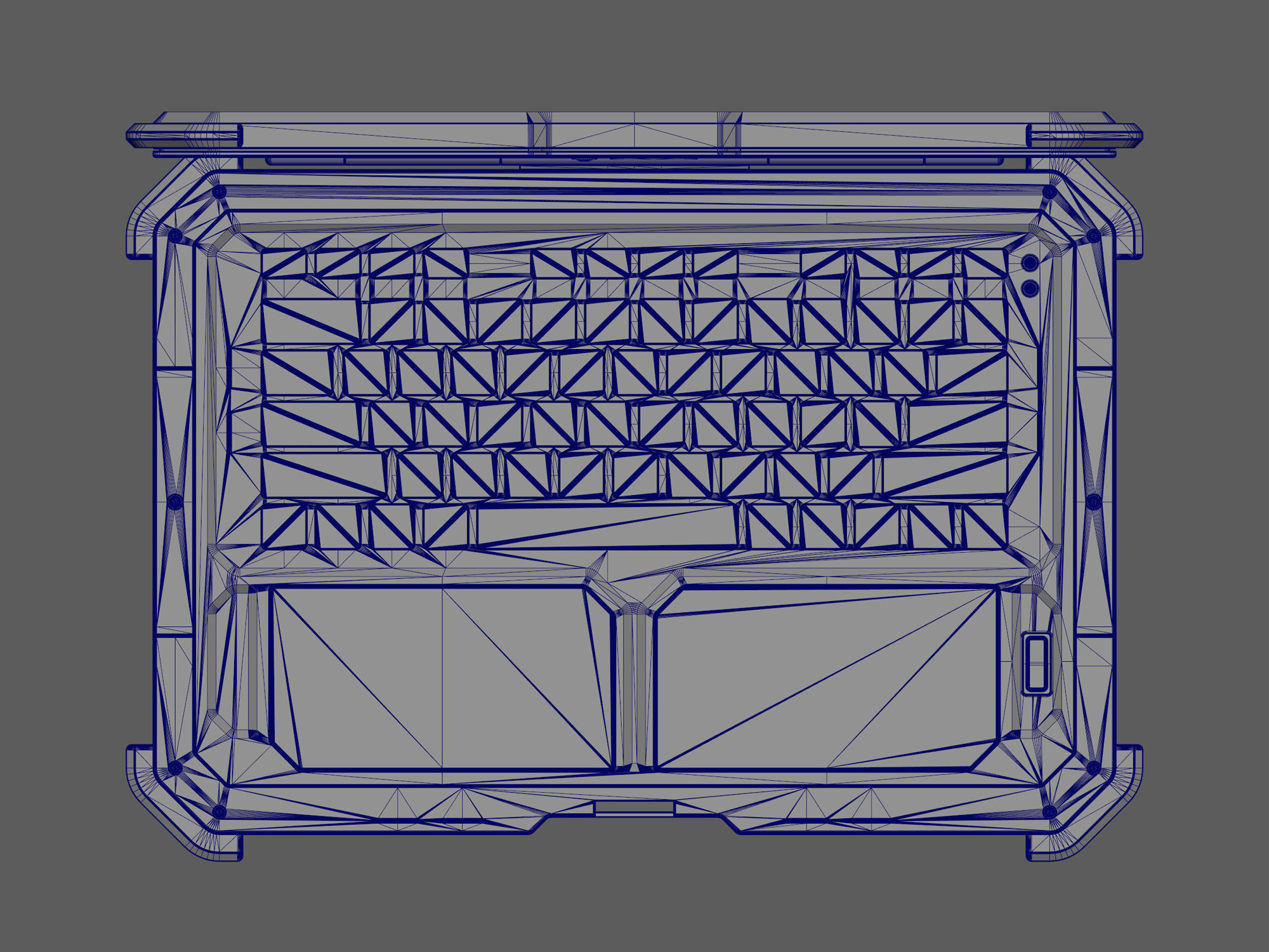 Cyber Scifi Laptop 3D model_13