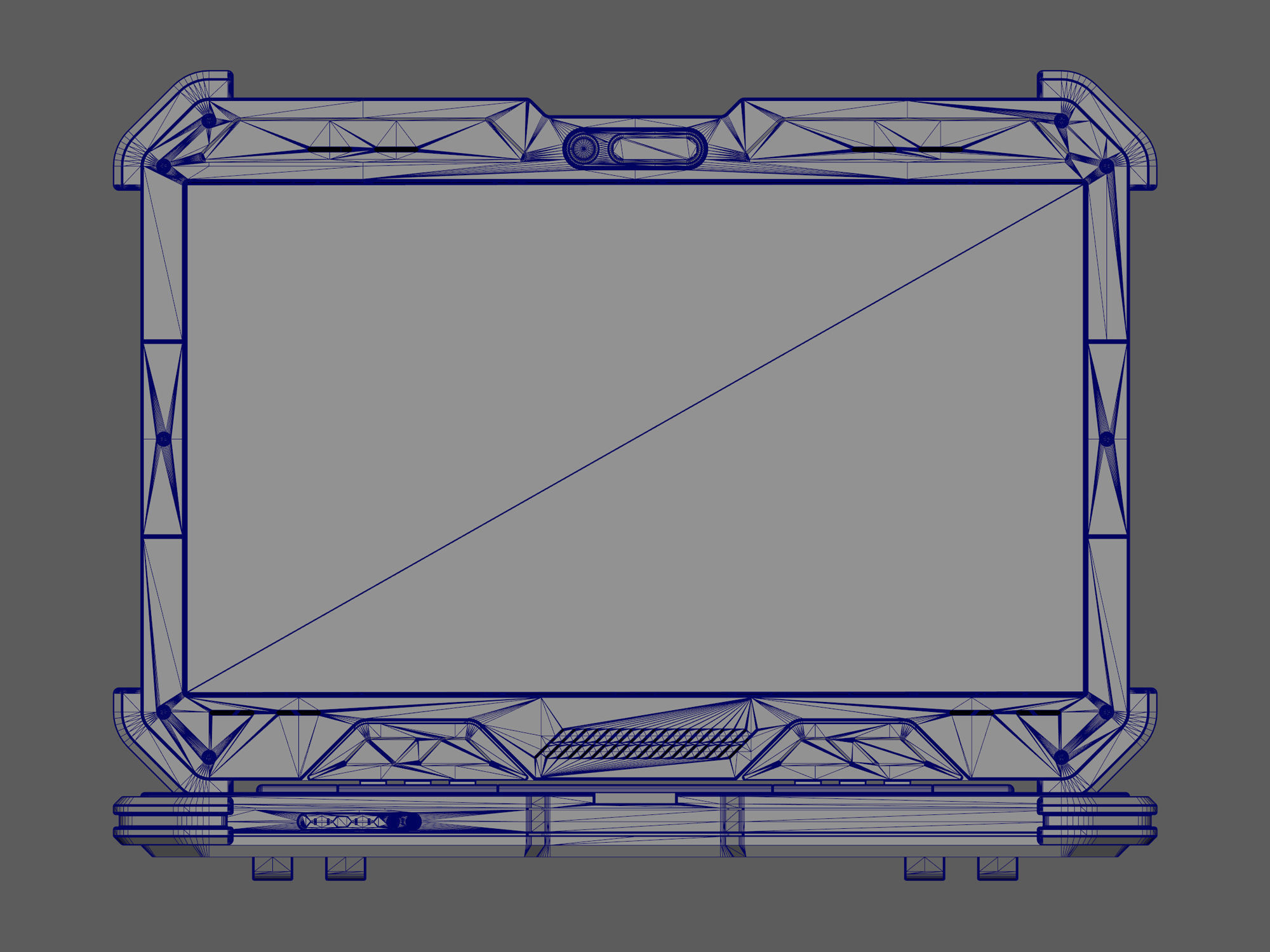 Cyber Scifi Laptop 3D model_15