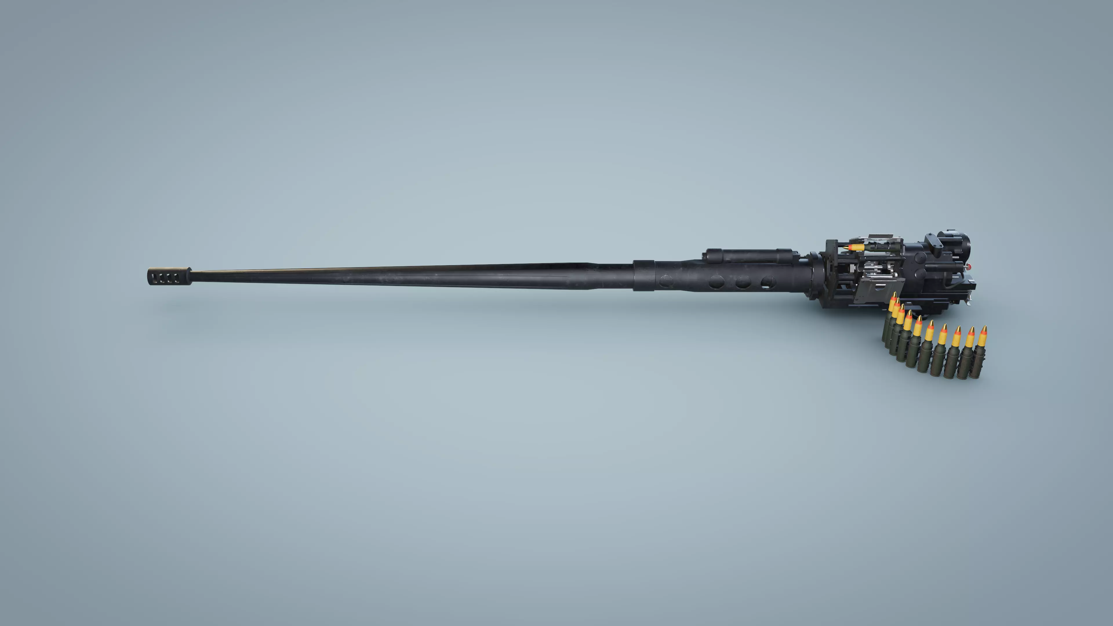M242 Bushmaster Chain Gun 3D model_0