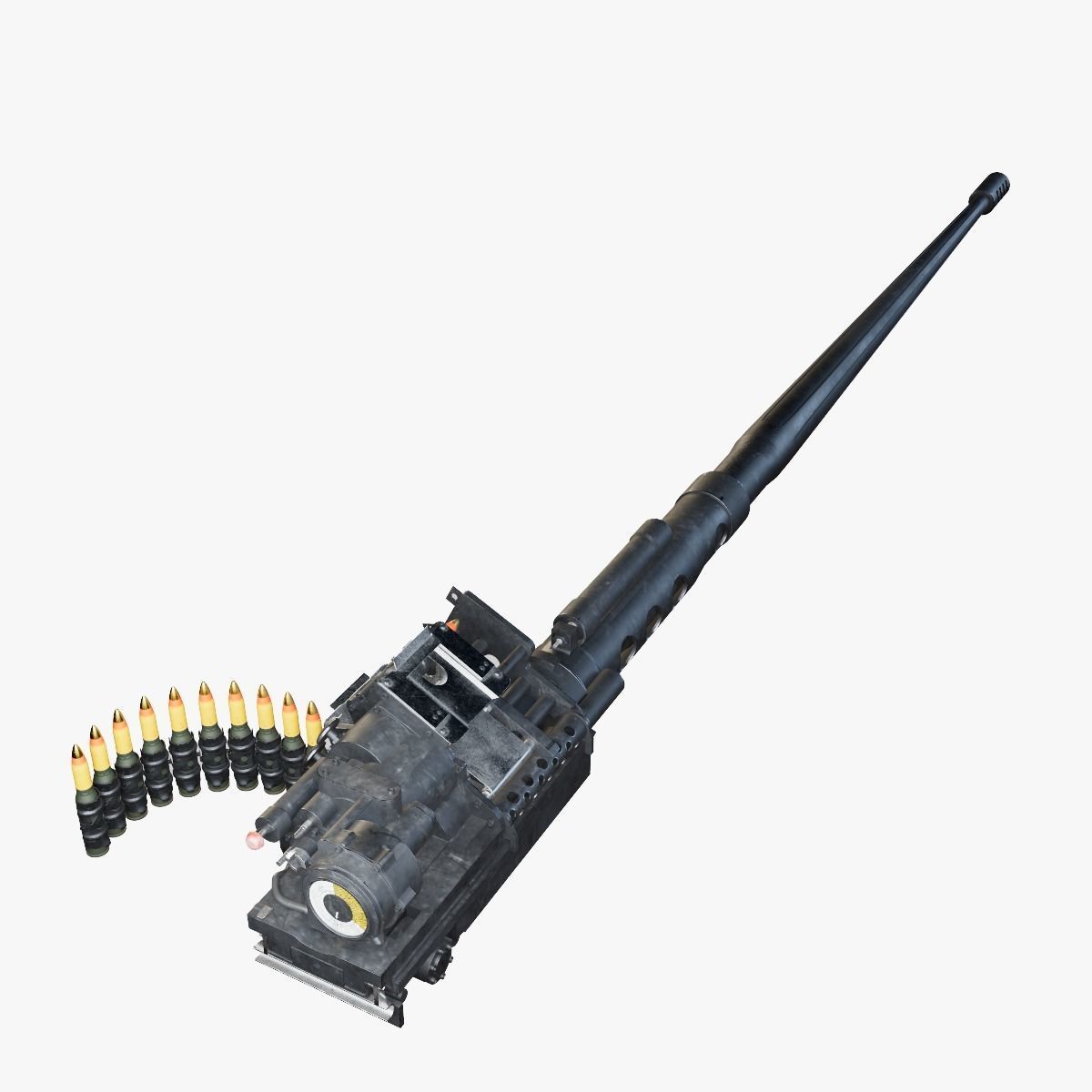 M242 Bushmaster Chain Gun 3D model_13