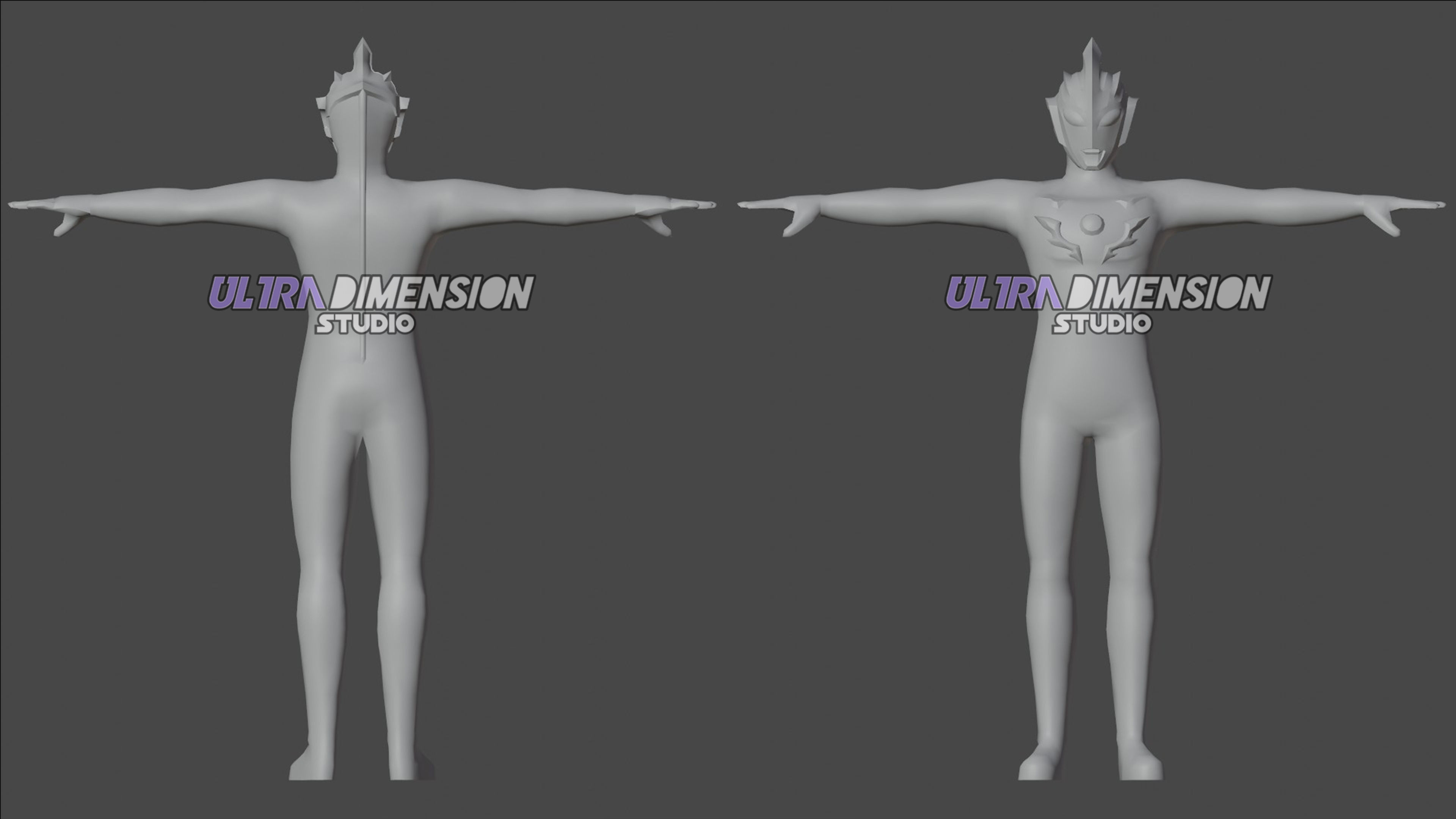 Ultraman Tregear Early Style - 3D Model 3D model_11