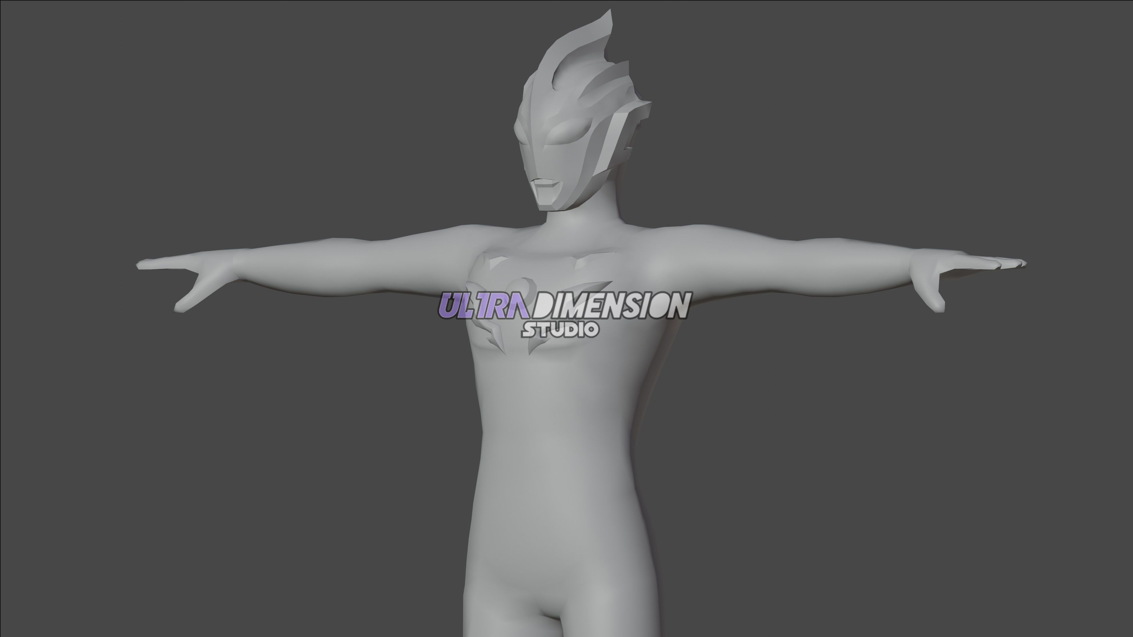 Ultraman Tregear Early Style - 3D Model 3D model_1
