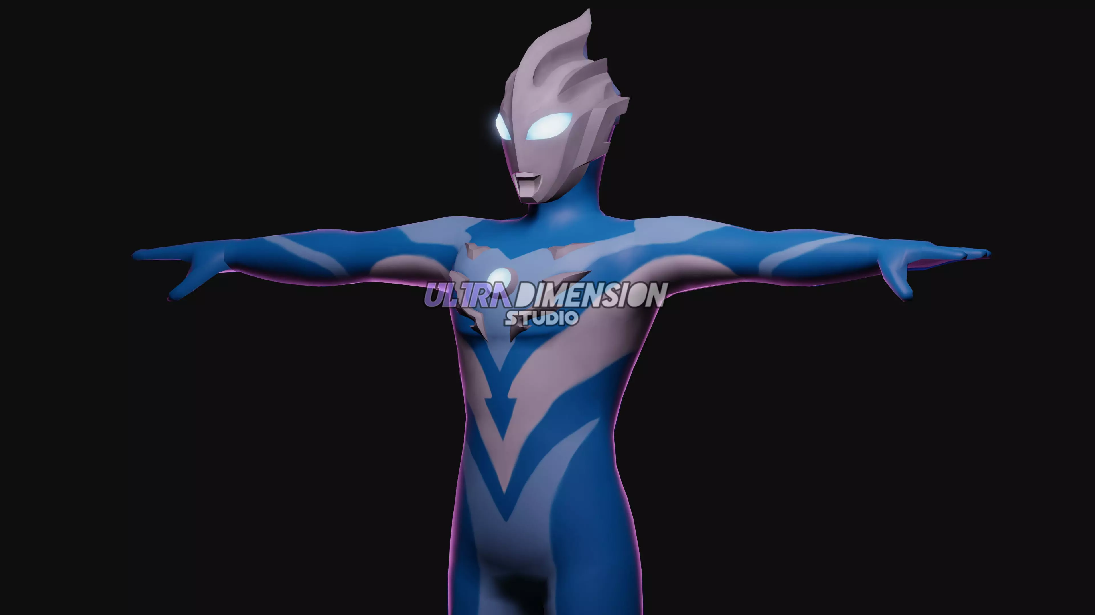Ultraman Tregear Early Style - 3D Model 3D model_0