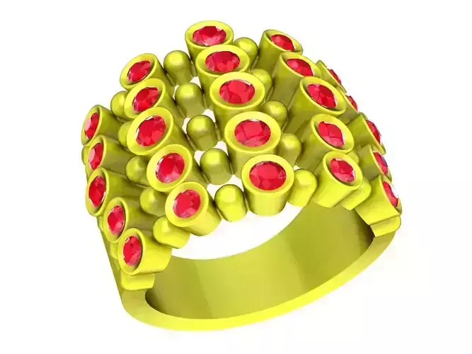 korean fashion diamond women ring 4506