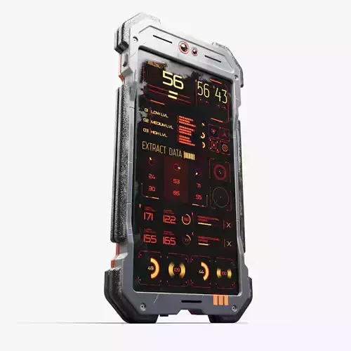 Cyber Scifi Smartphone
