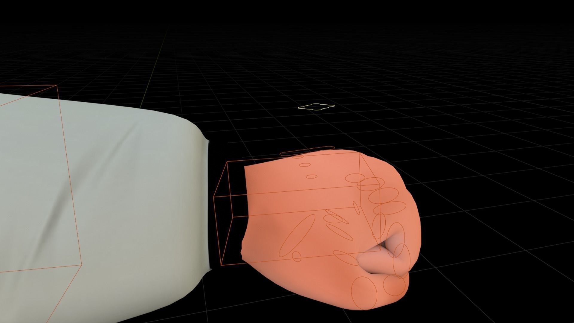 Cartoon man rigged Low-poly 3D model_24