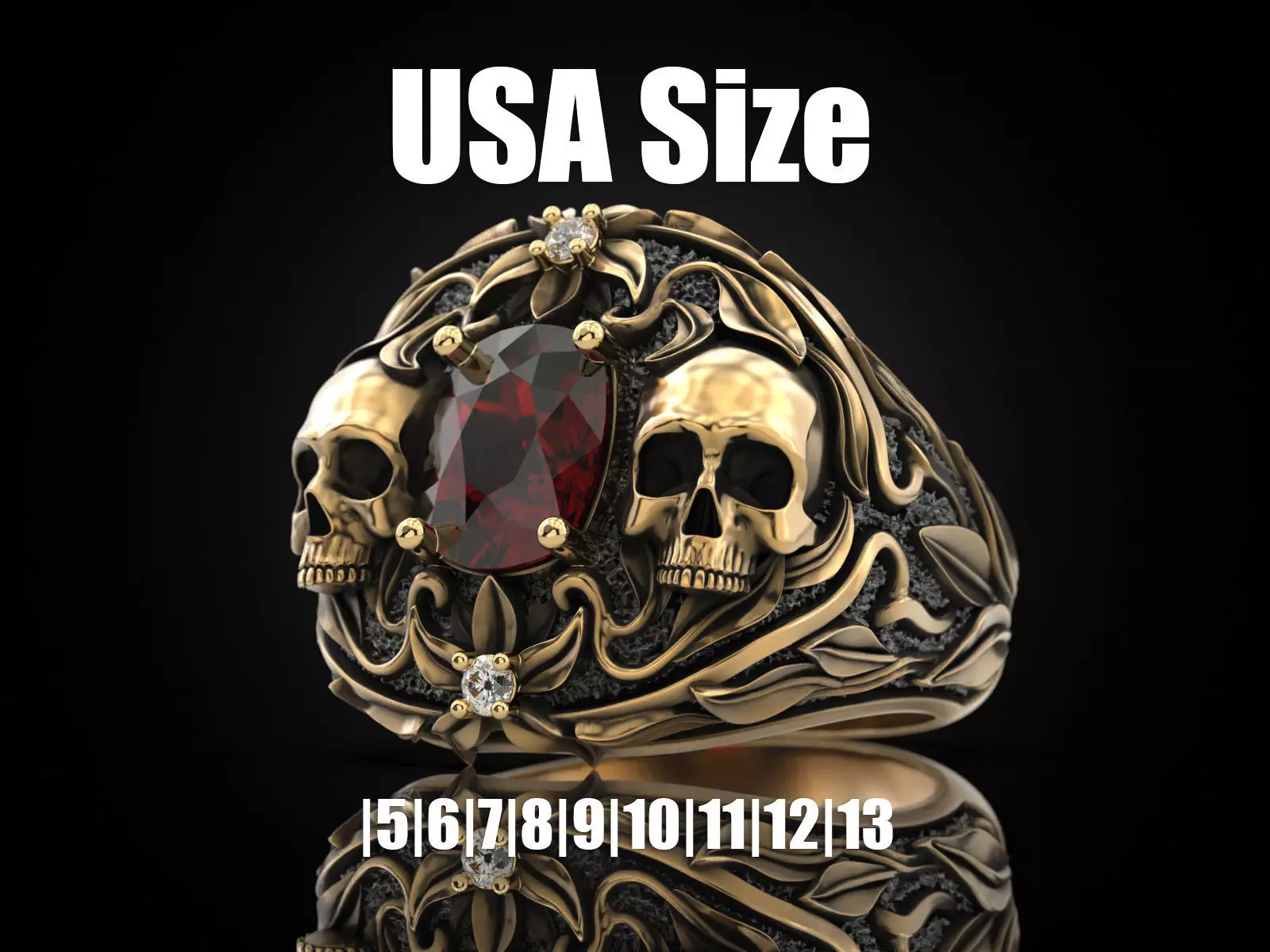 Ring Life and death 3D print model