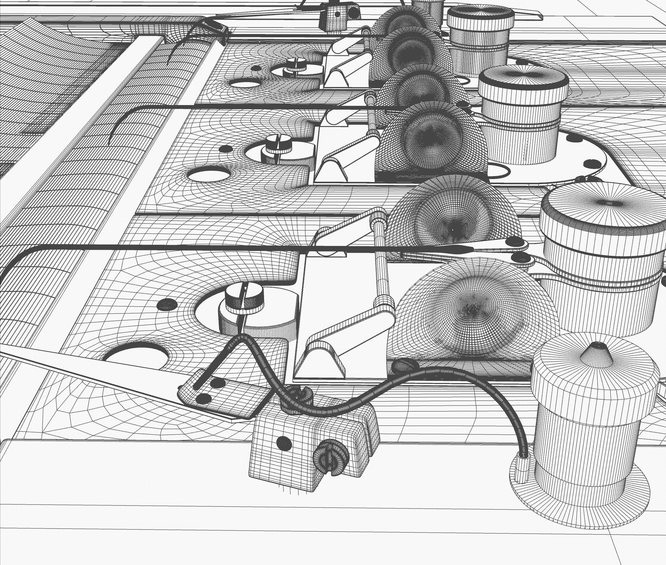 Russian Polygraph Machine 3D model_34
