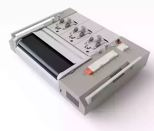 Russian Polygraph Machine 3D model