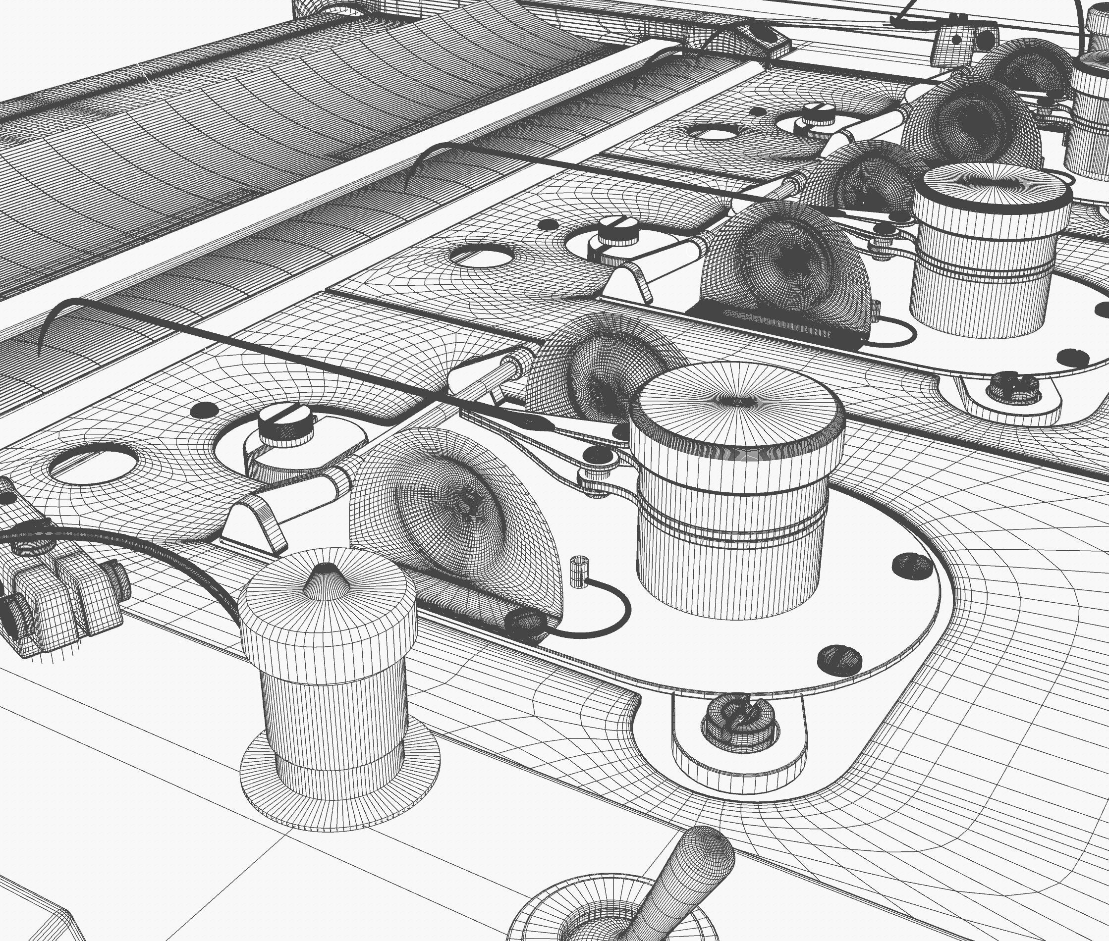 Russian Polygraph Machine 3D model_36