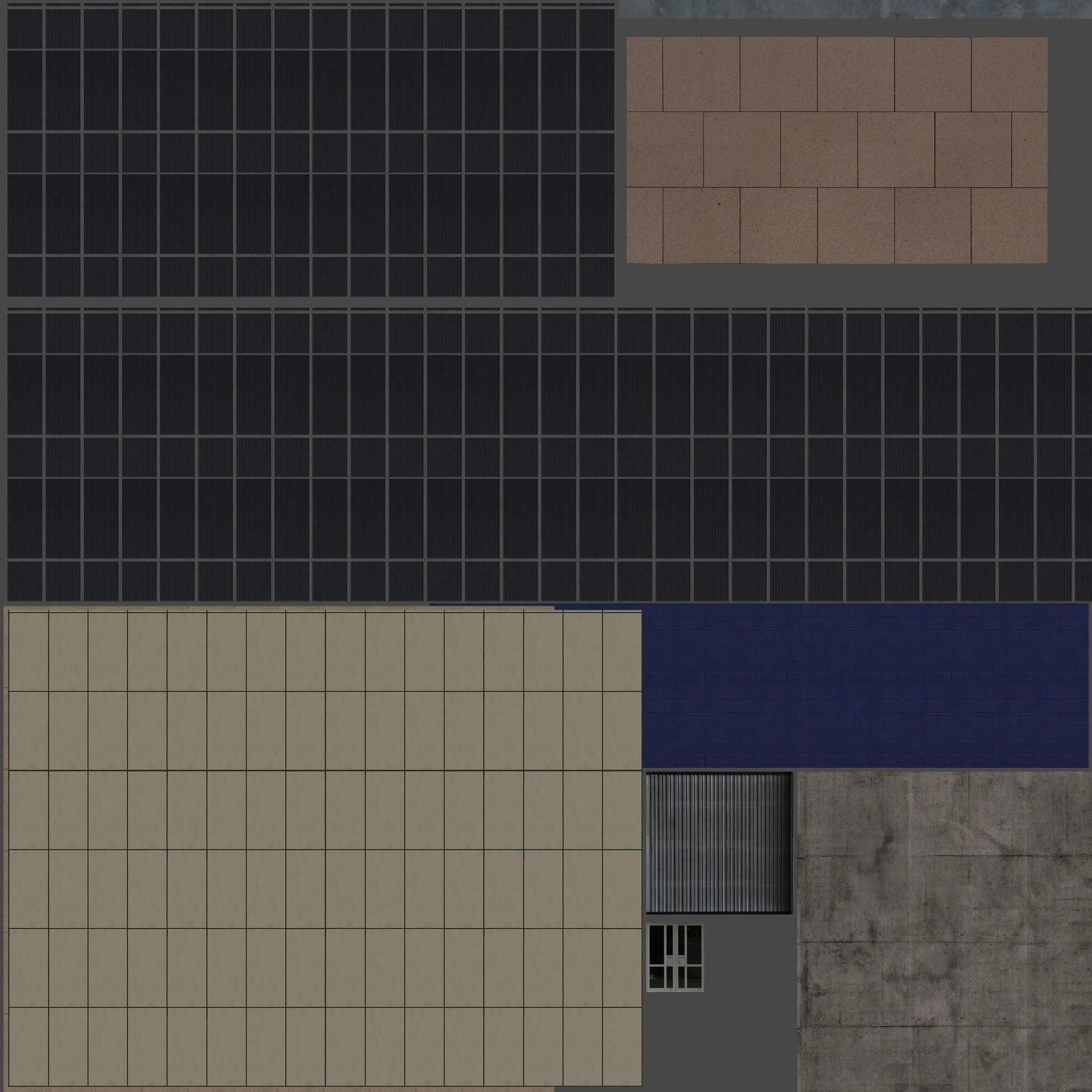 Madison Square Garden Low-poly 3D model_14