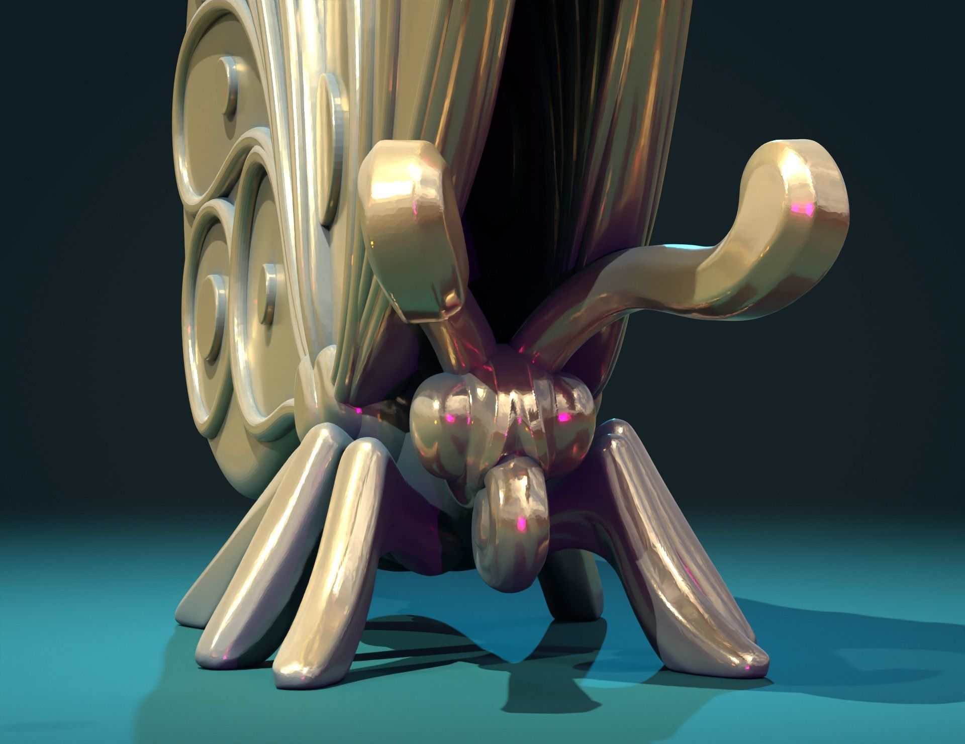 Butterfly Y 3D print model_6