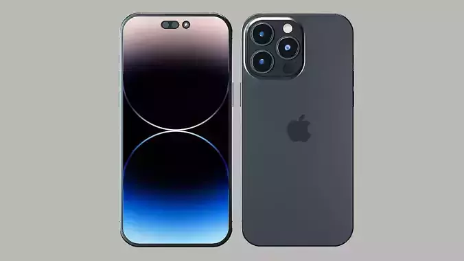 Apple iphone 14 pro max with three colors 