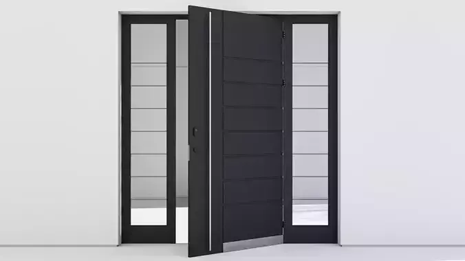 Aluminium door 36