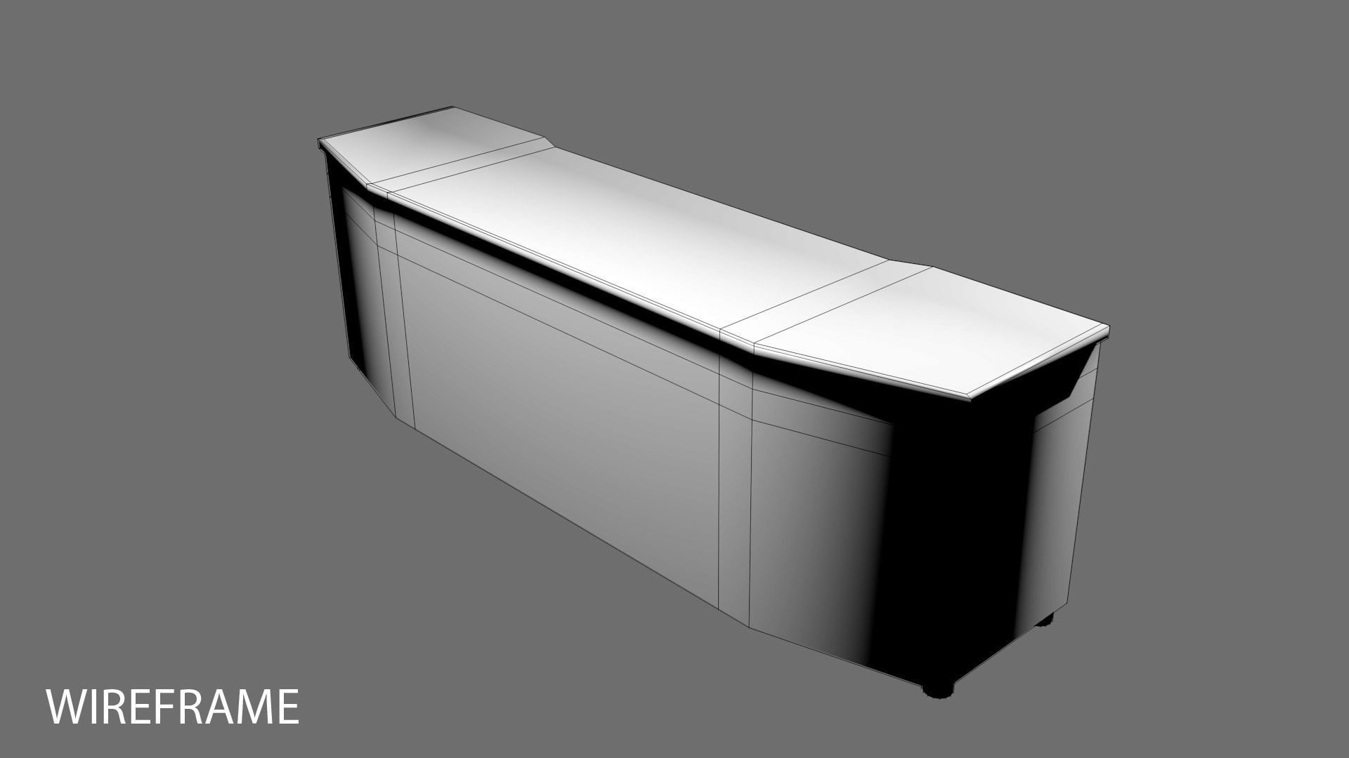 Counter Desk 2 3D model_3