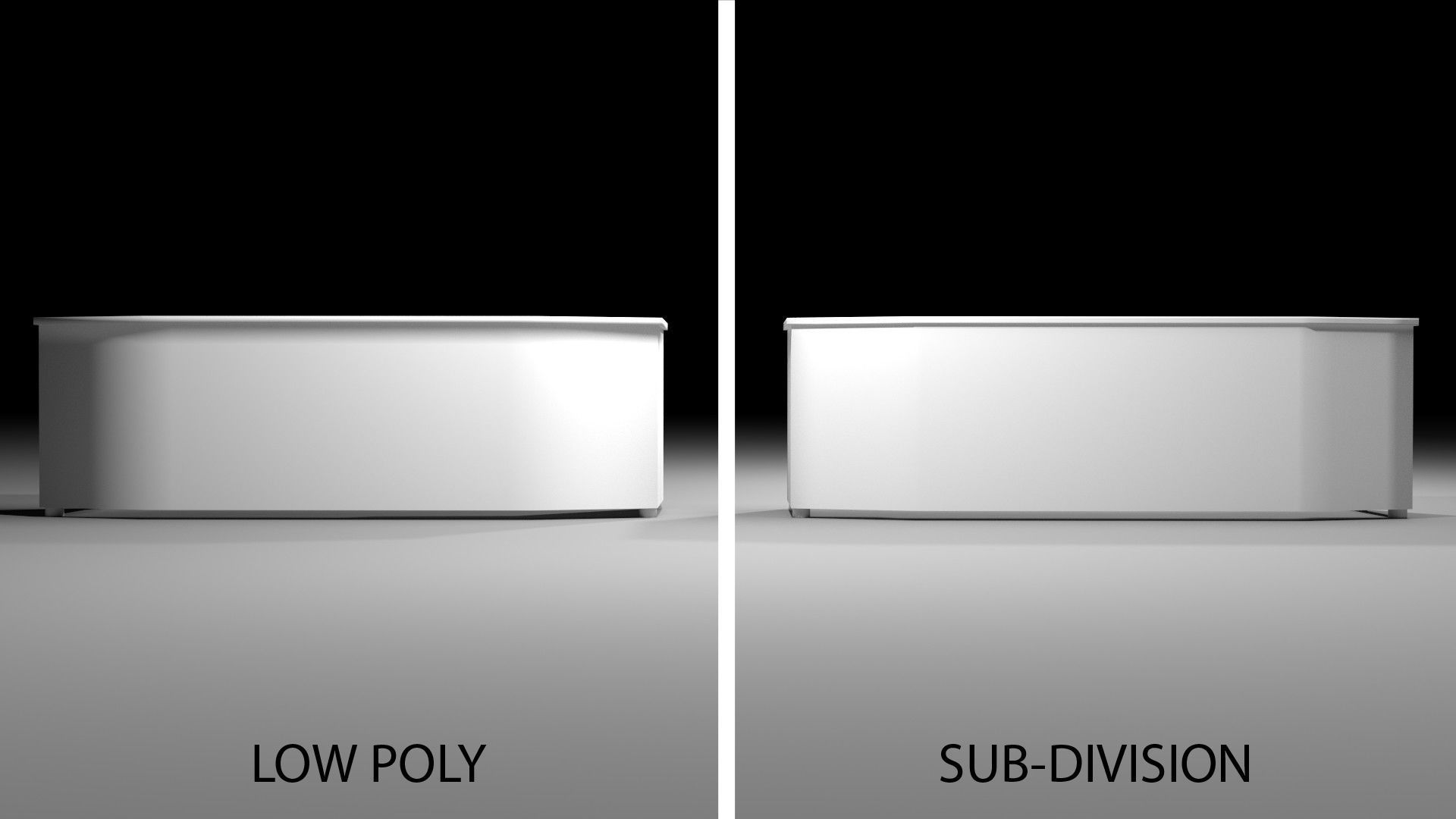 Counter Desk 2 3D model_4