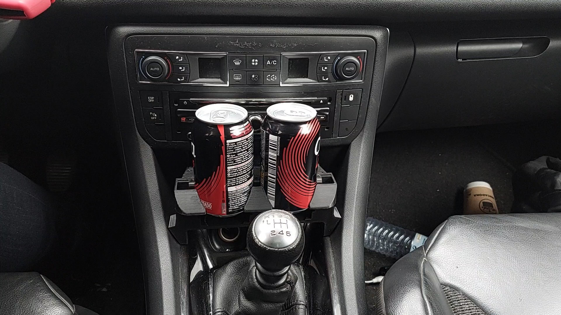 Double Cupholder-Phoneholder for Citroen C5 X7 3D print model_23