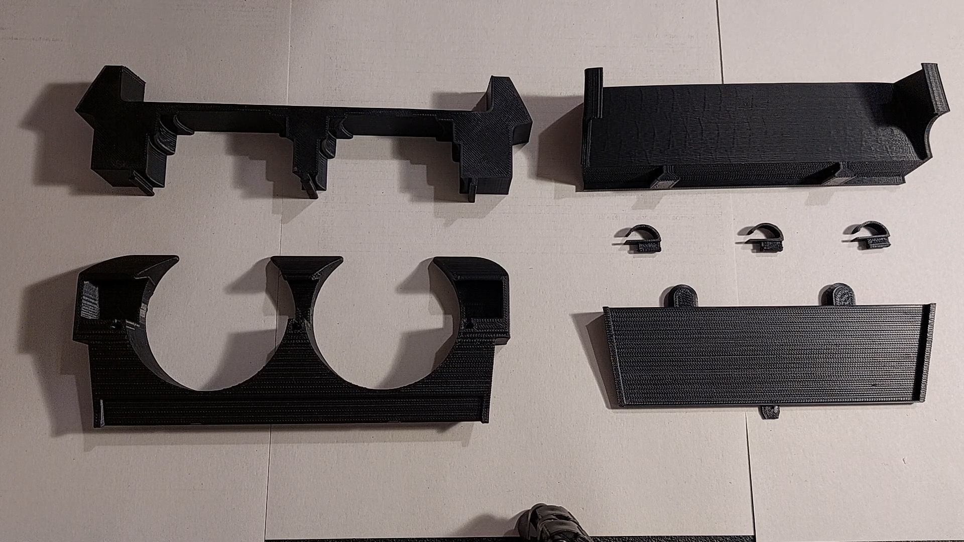 Double Cupholder-Phoneholder for Citroen C5 X7 3D print model_6