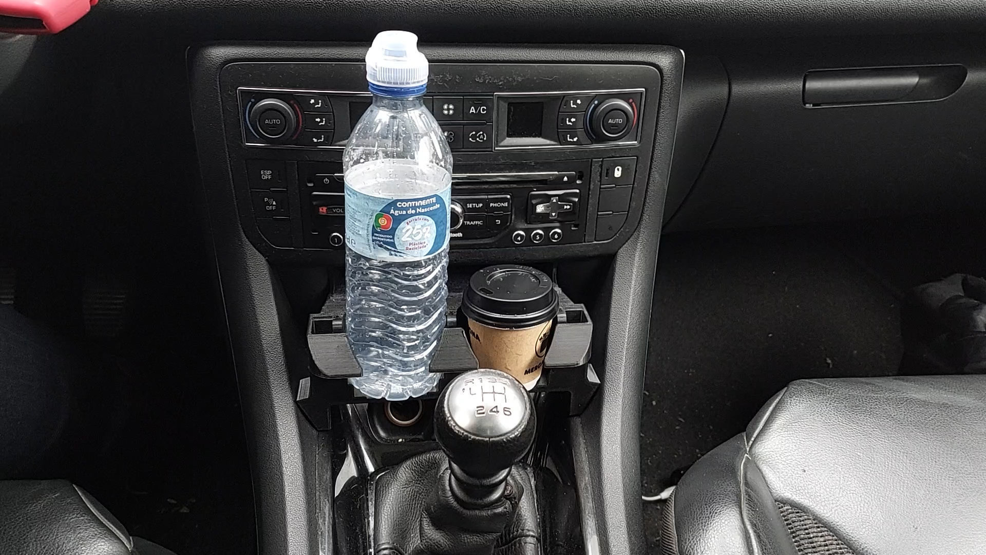 Double Cupholder-Phoneholder for Citroen C5 X7 3D print model_20
