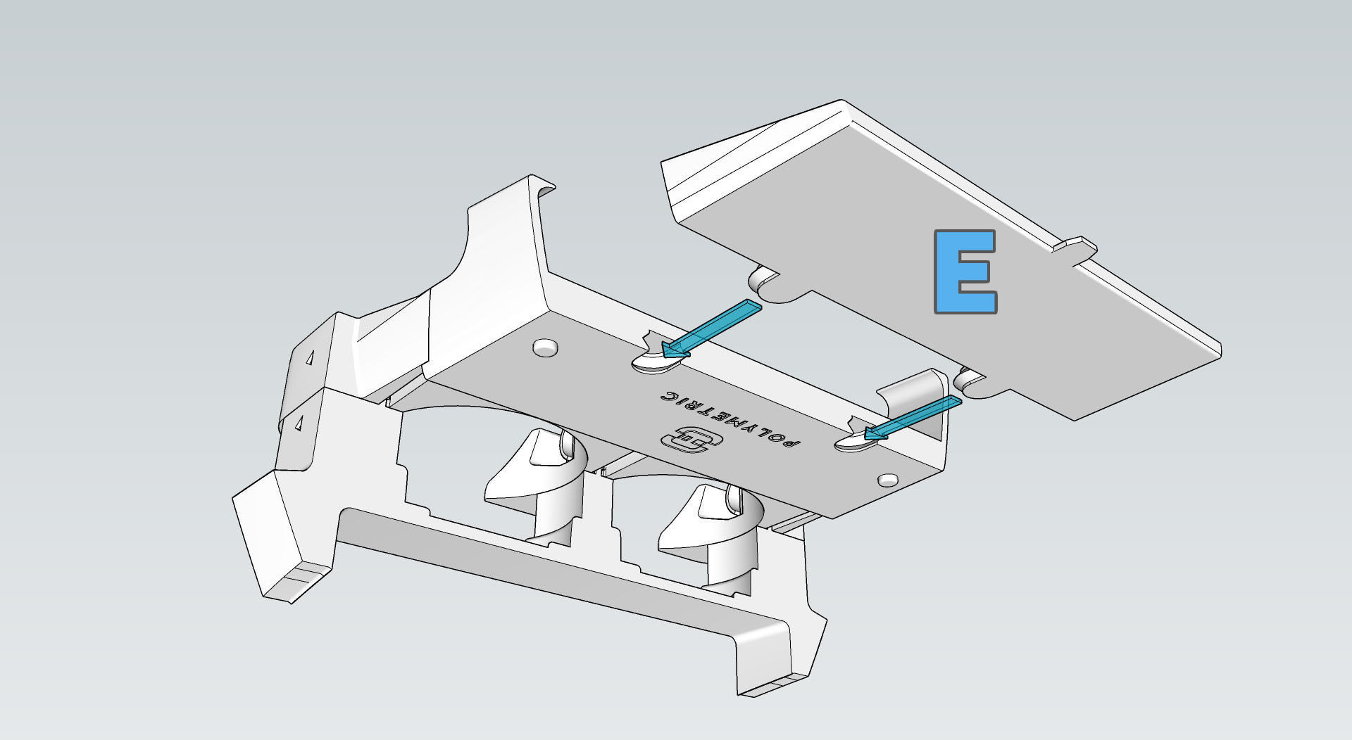 Double Cupholder-Phoneholder for Citroen C5 X7 3D print model_16