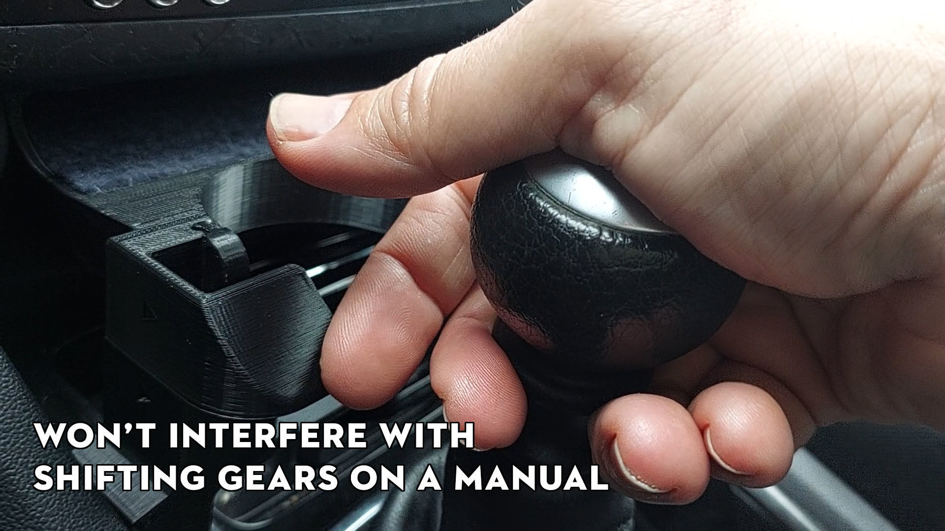 Double Cupholder-Phoneholder for Citroen C5 X7 3D print model_4