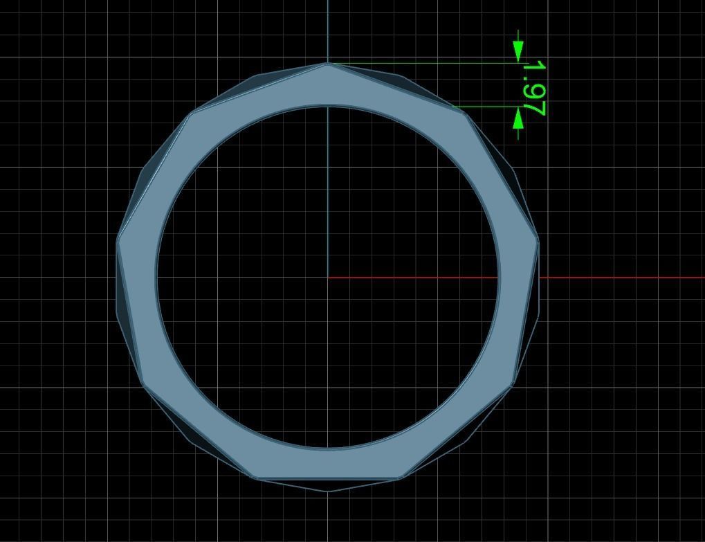 Wedding rings Laurence Signature collection All Sizes version1 3D print model_6