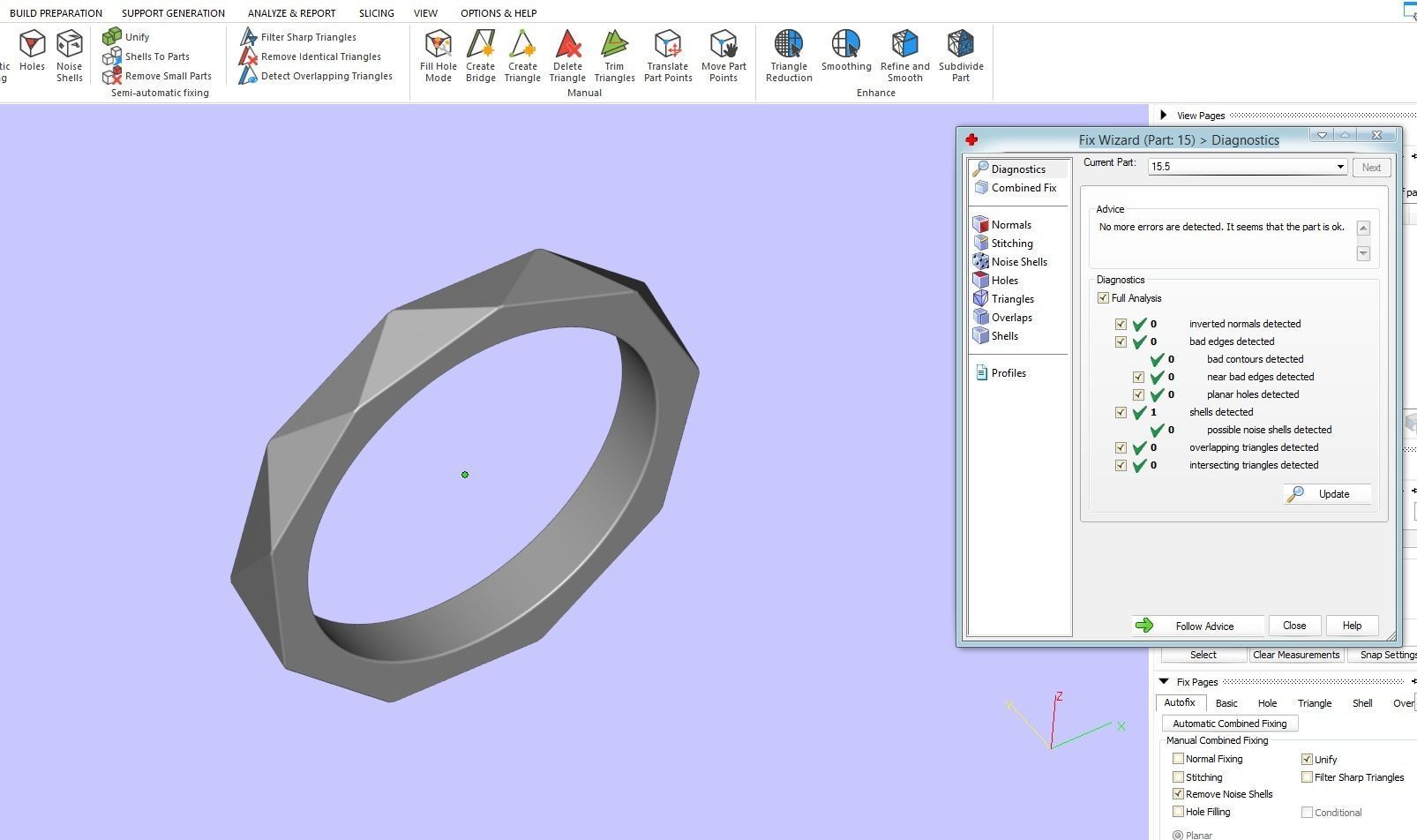 Wedding rings Laurence Signature collection All Sizes version1 3D print model_9
