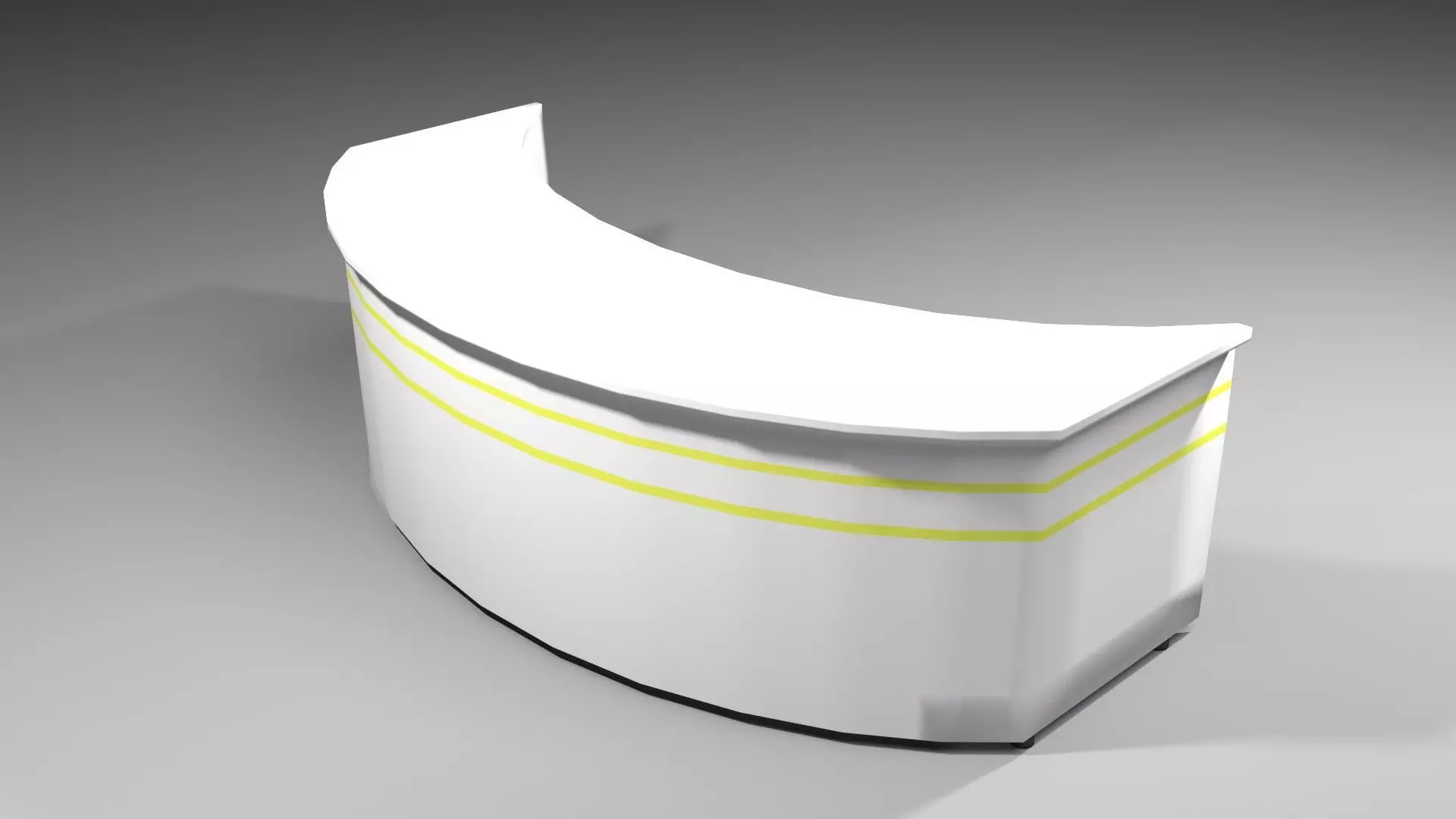 Counter Desk 4 3D model_0