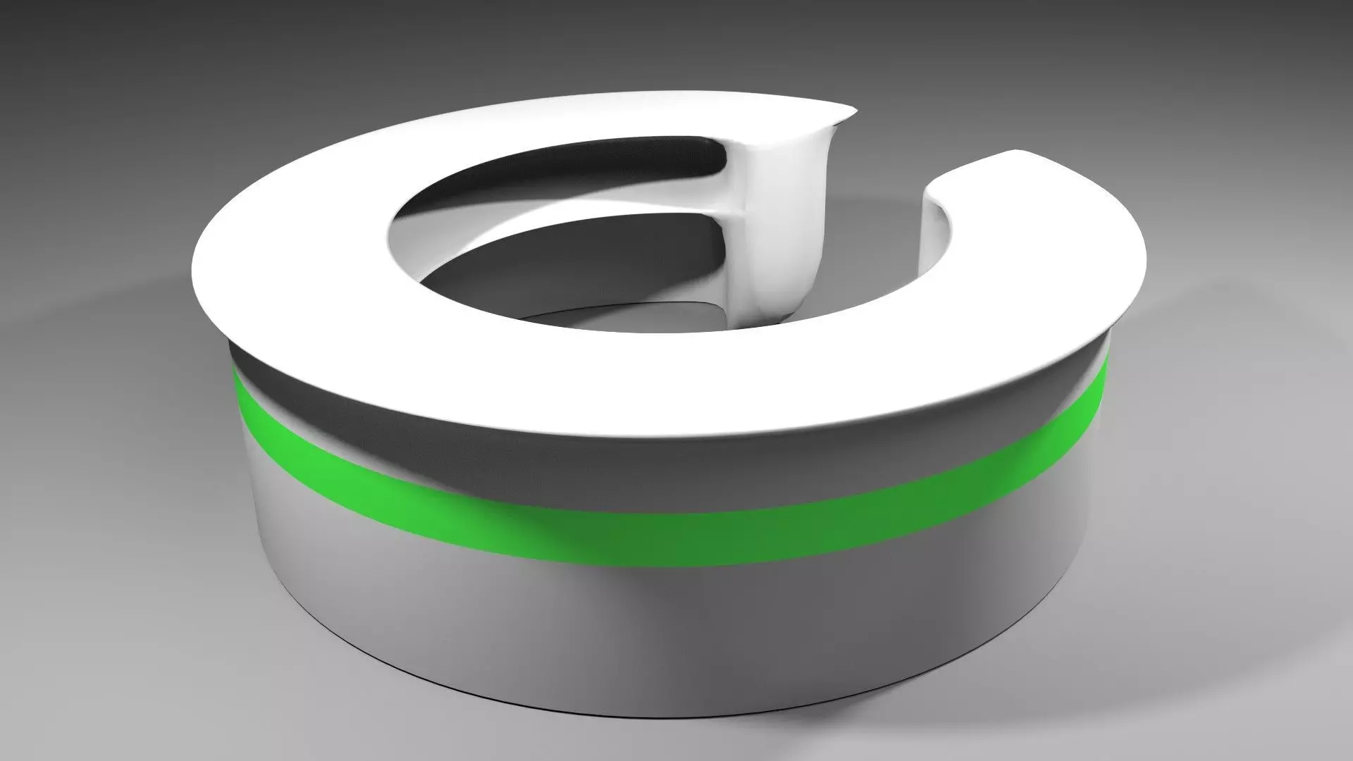 Counter Desk 5 3D model_0