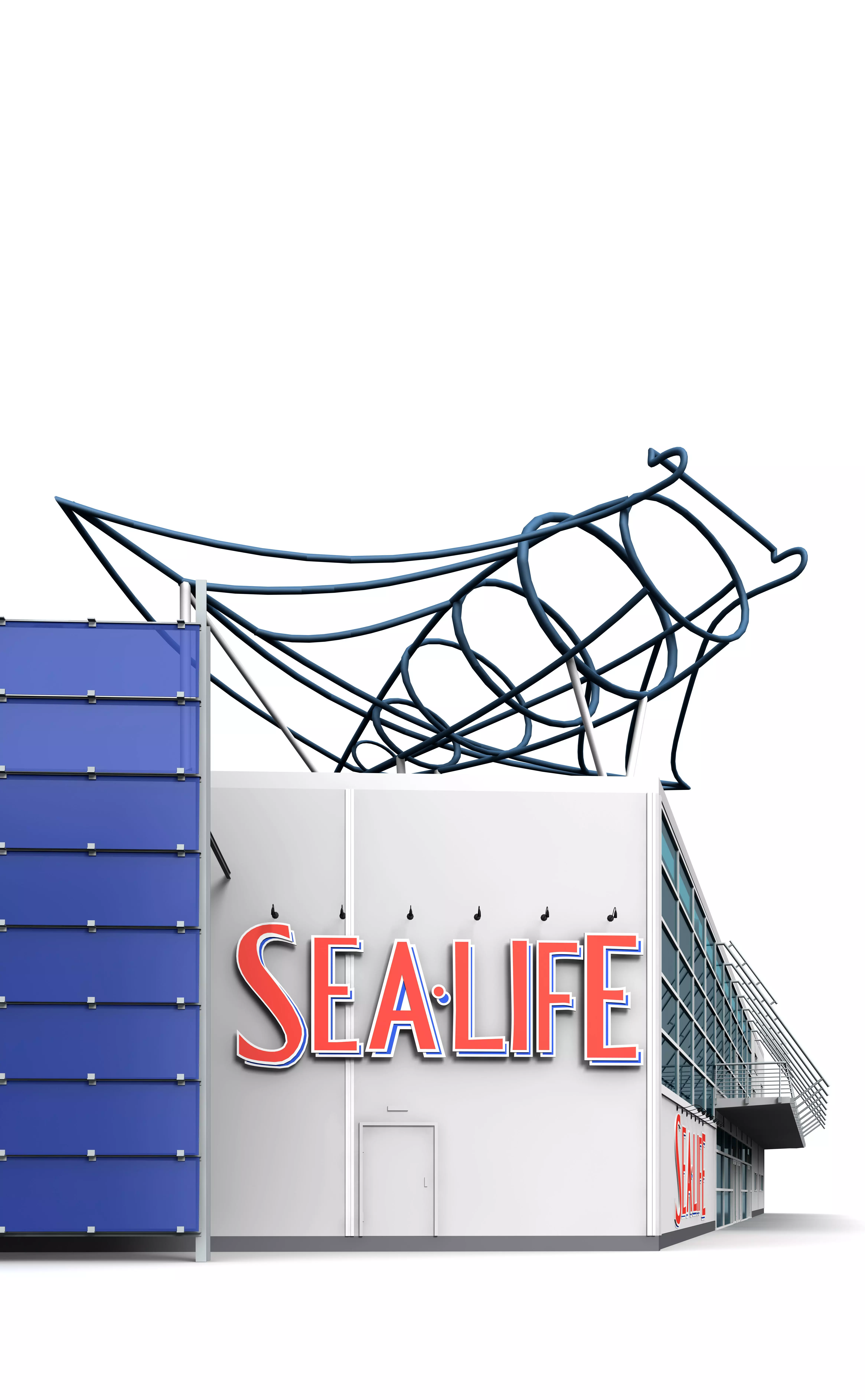 Sea Life Centres 3D model_0