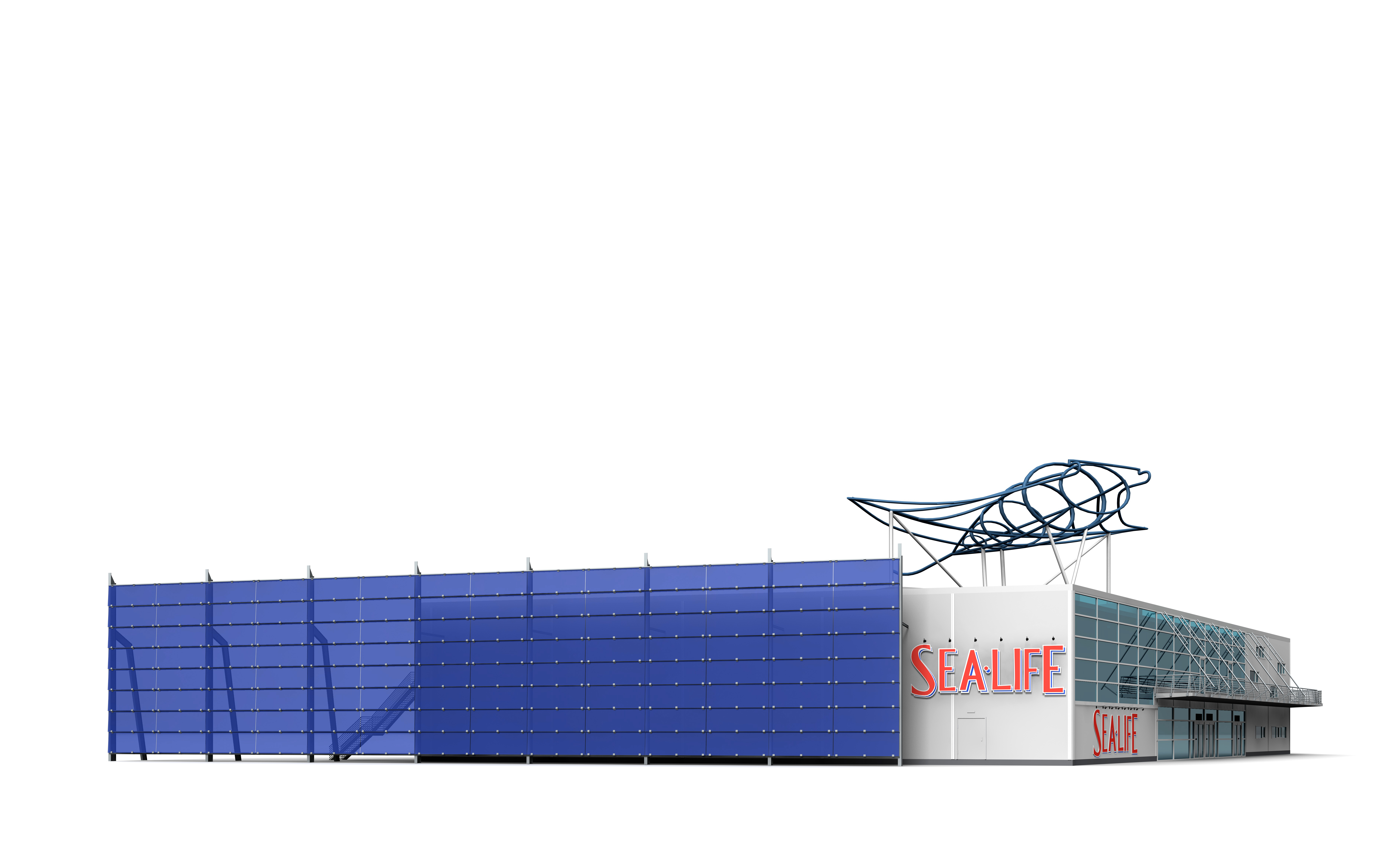 Sea Life Centres 3D model_5