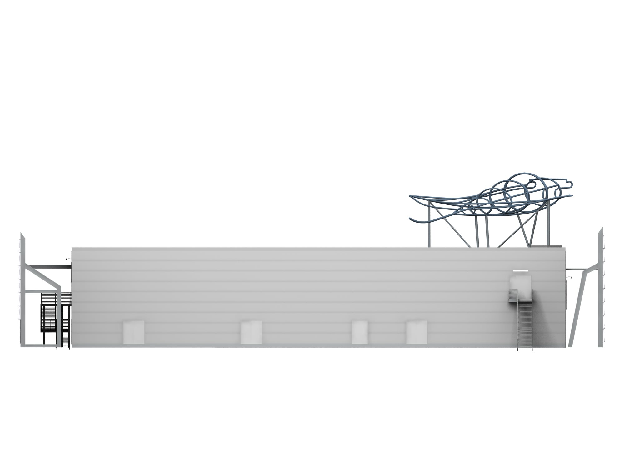 Sea Life Centres 3D model_4