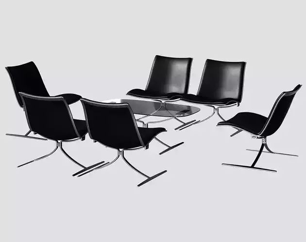 JK 710 Skater Table Set 3D model