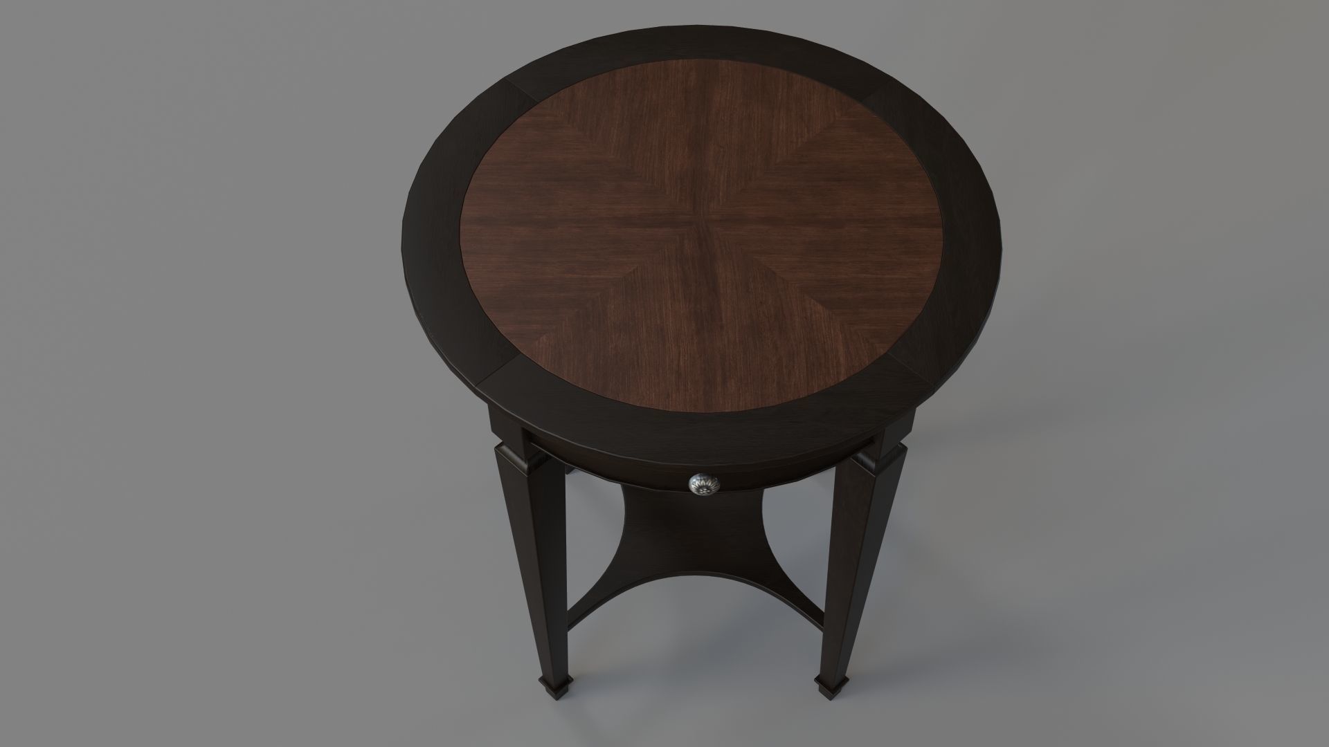 Butler Side Table 3D model_3