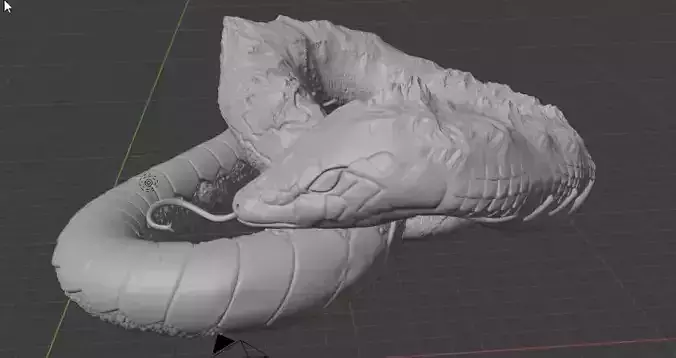 Serpent snake SI Swag 3D print model
