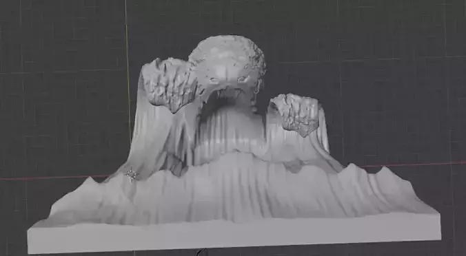 Ocean Monster Living Sea SI 3D print model
